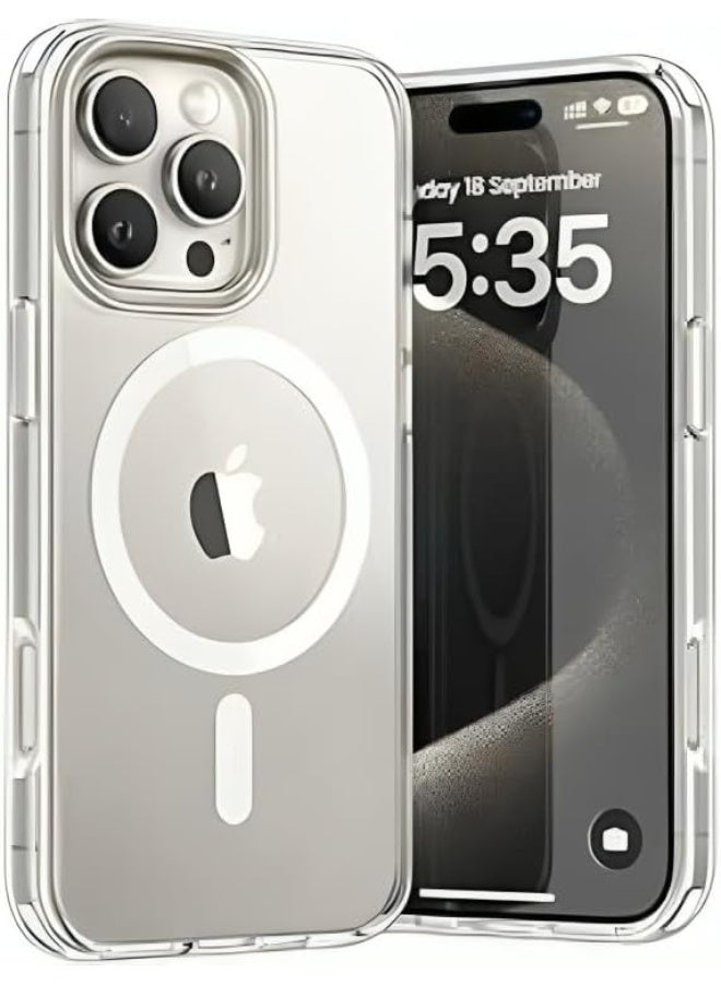 Clear Transparent Phone Case for Apple iPhone 16 Pro | Slim Protective Cover | Shockproof Back Case | Scratch Resistant Design | Lightweight Daily Protection